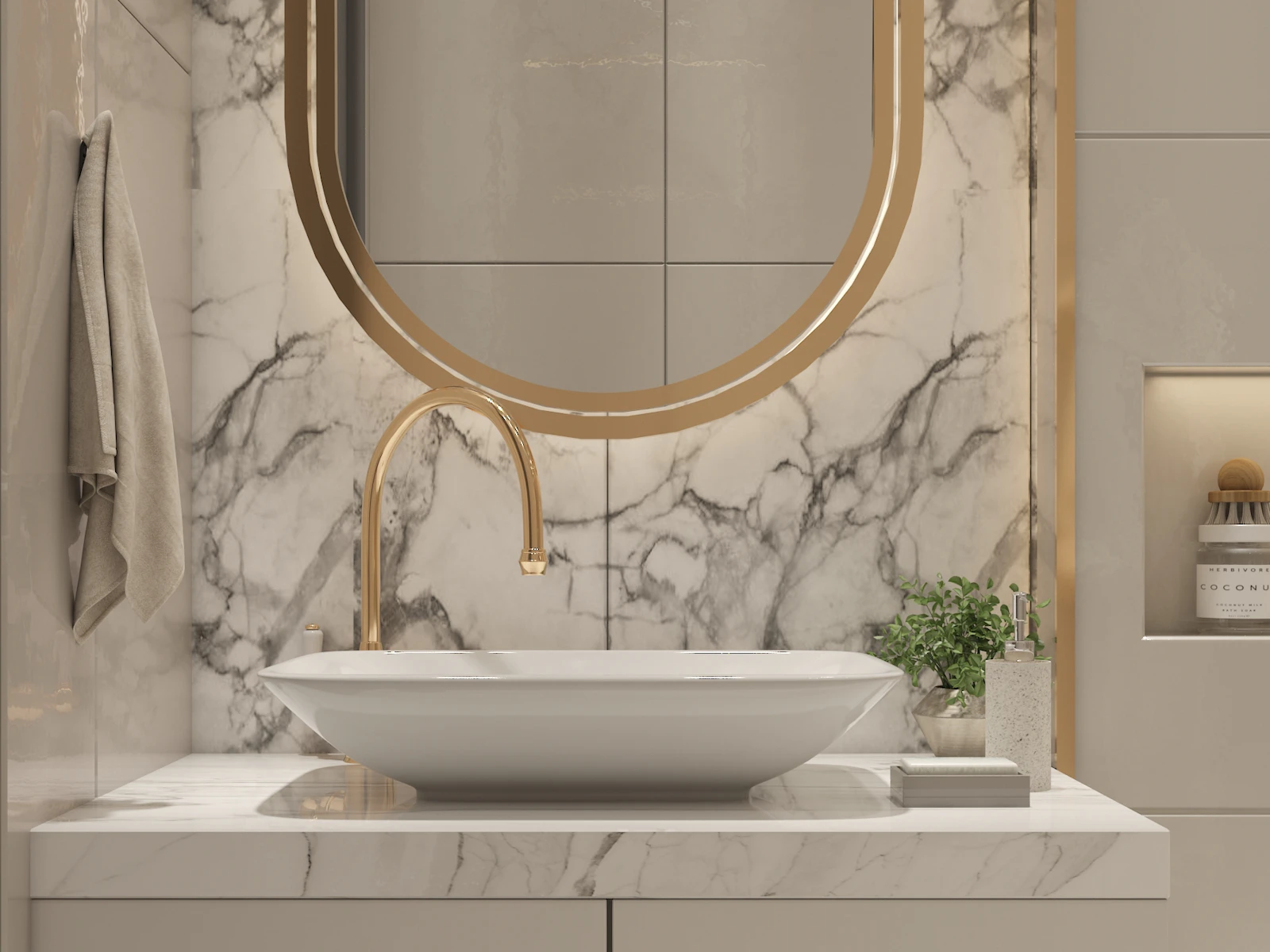 Elegant Pedestal Wash Basin