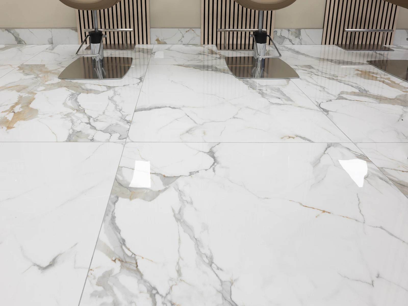 Carrara Marble Look Floor Tile